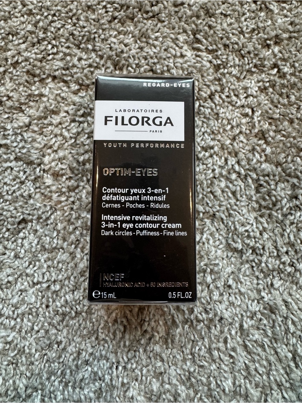 Filorga Optim-Eyes Intensive Revitalizing Eye Contour Cream - Black